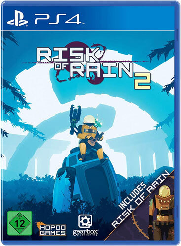 Risk of Rain 2 box art for Playstation 4